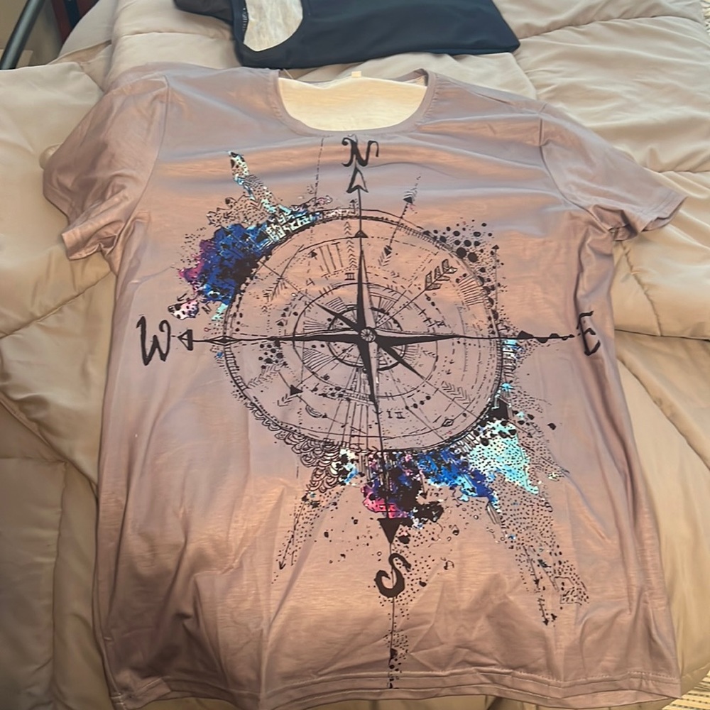 Grey Graphic T